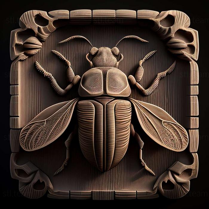 3D модель Protokalligramma bifasciatum (STL)